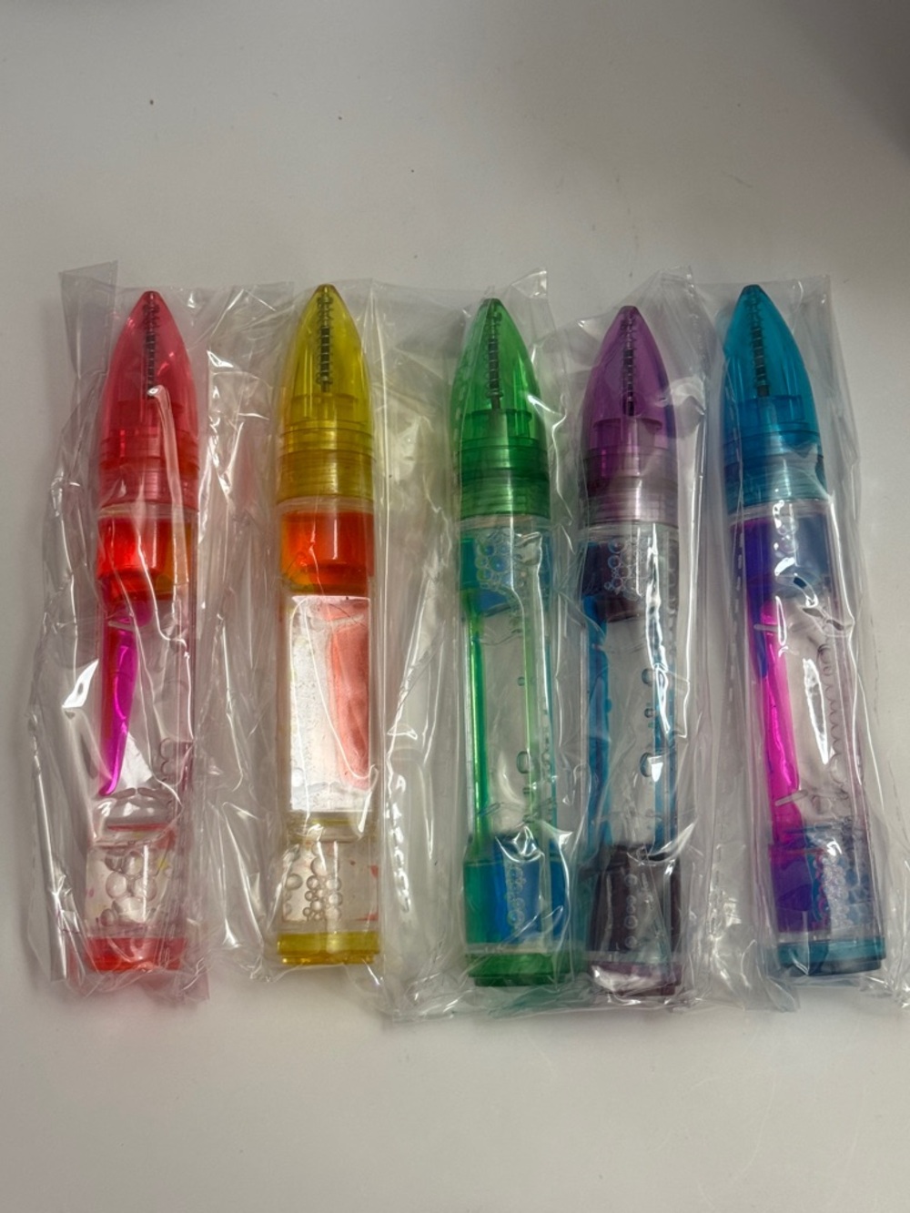 Liquid Bubble Fidget pens